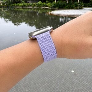 Apple Watch Braided Solo Loop 41mm - Lavender - Size 8