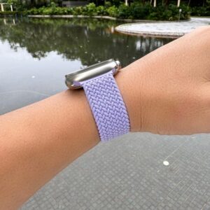Apple Watch Braided Solo Loop 41mm - Lavender - Size 8