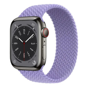 Apple Watch Braided Solo Loop 41mm Lavender Size 9