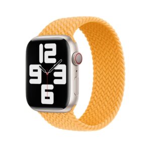 Apple Watch Braided Solo Loop 41mm - Maize - Size 2