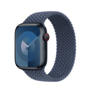 Apple Watch Braided Solo Loop 41mm Storm Blue Size 1