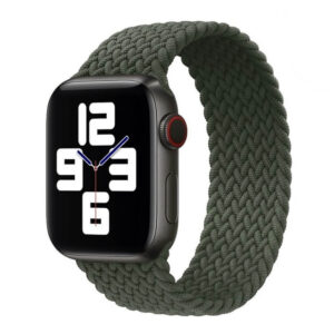 Apple Watch Braided Solo Loop 44mm Inverness Green Size 11