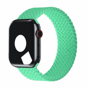 Apple Watch Braided Solo Loop 45mm - Bright Green - Size 11
