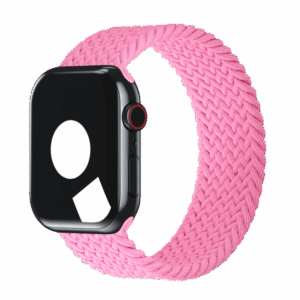 Apple Watch Braided Solo Loop 45mm Flamingo Size 10