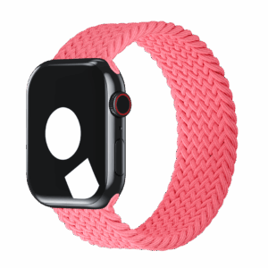 Apple Watch Braided Solo Loop 45mm Guava Size 2