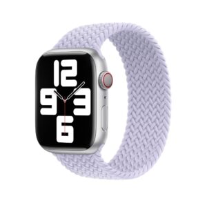 Apple Watch Braided Solo Loop 45mm Purple Fog Size 9