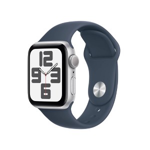 Apple Watch SE 2 40mm GPS Aluminium Silver - Blue band S/M