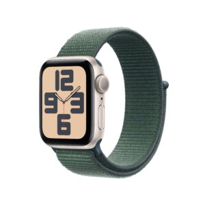 Apple Watch SE 2nd Gen GPS 40mm Smartwatch with Aluminum Case with Lake Green Sport Loop