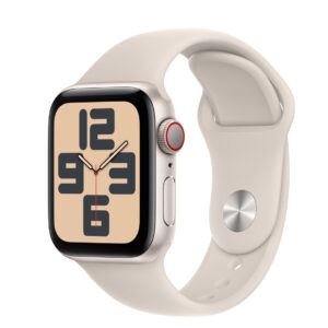 Apple Watch SE 2nd Gen(GPS+Cellular) 40mm with Starlight Sport - S/M - Starlight