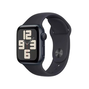 Apple Watch SE 2nd Generation (GPS) 44mm Aluminum Case with Midnight Sport Band - M/L - Midnight