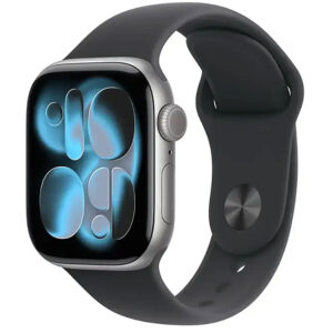 Apple Watch Series 11 42mm GPS Space Gray S/M Black Sport Band