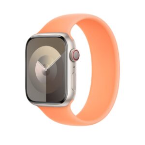 Apple Watch Solo Loop 45mm Orange Sorbet Size 12