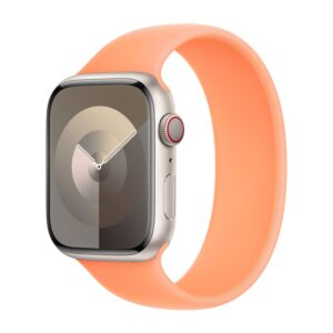 Apple Watch Solo Loop 45mm Orange Sorbet Size 2