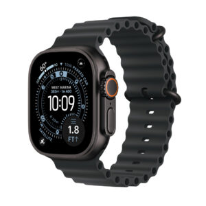 Apple Watch Ultra 3 GPS + Cellular 49mm Black Titanium Case with Black Ocean Band