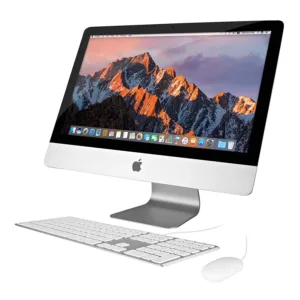 Apple iMac ALL-IN-ONE M4 8-core CPU 8-core GPU 256GB SSD 16GB 24 (4480x2520) 4.5K RETINA MacOS ORANGE Keyboard Mouse Gigabit Ethernet included.