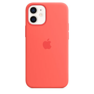 Apple iPhone 12 mini Silicone Case Pink Citrus