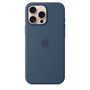Apple iPhone 16 Pro Max Silicone Case w/ MagSafe Denim