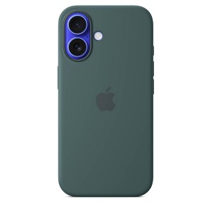Apple iPhone 16 Pro Max Silicone Case w/ MagSafe - Lake Green