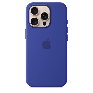 Apple iPhone 16 Pro Max Silicone Case w/ MagSafe Ultramarine