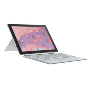 Asus Chromebook CM30 Detachable MTK Kompanio 520 128GB eMMC 8GB 10.5 WUXGA (1920x1200) TOUCHSCREEN ChromeOS Stylus included Detachable Keyboard FOG SILVER