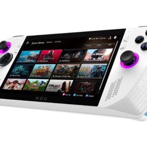 Asus ROG ALLY GAMING Handheld AMD Ryzen™ Z1 512GB SSD 16GB 7 (1920x1080) 120Hz TOUCHSCREEN WIN11 WHITE FP Reader 1.34 lbs.