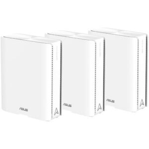 Asus ZenWiFi BE30000 WiFi 7 Quad-Band Mesh Router (3-Pack) WHITE