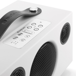 Audio Pro C3 Portable Wireless Multiroom Speaker WiFi Bluetooth AUX Battery Powered WHITE