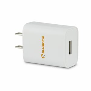 Awanta Awanta 1A/5W Single Port USB Wall Charger WHITE : UL