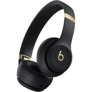 Beats Solo 4 True Wireless On-Ear Headphones Black & Gold