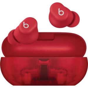 Beats Solo Buds True Wireless Earbuds Transparent Red
