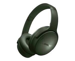 Bose QuietComfort Bluetooth Headphones, Wireless Headphones, Over Ear Noise Cancelling Headphones with Mic, Up To 24 Hours of Battery Life, Cypress Green