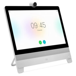 Cisco DX70 CP-DX70-W-K9 Collaboration System 8GB eMMC 2GB 14 (1920x1080) TOUCHSCREEN Android OS Webcam 300 cd/m² 16:9 Noise Reduction / Eho Cancellation NEW OPEN BOX