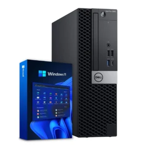 Dell OptiPlex 5060 SFF Core™ i5-8500 256GB SSD 16GB WIN11 Pro Keyboard Mouse BLACK