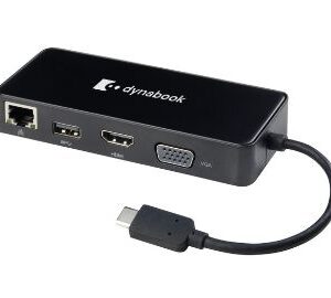 Dynabook USB-C to VGA/LAN adapter