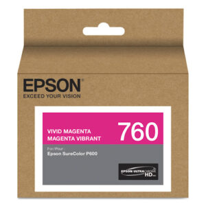 Epson Cartridge T760320-AL Ultrachrome Hd Ink Vivid Magenta Global Specs