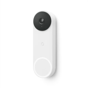 Google Nest Doorbell (Wired, 2nd gen) Video Doorbell security Camera Snow