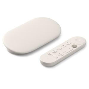 Google TV Streamer 4K PORCELAIN (WHITE) : 2160p (4K), HDR, 32GB Storage Capacity, WiFi / Bluetooth, Google Assistant Built-In, Remote Control Included