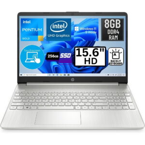 HP 15-DY2005 Pentium® Gold 7505 256GB SSD 8GB 15.6 (1366x768) TOUCHSCREEN WIN11 S mode NATURAL SILVER