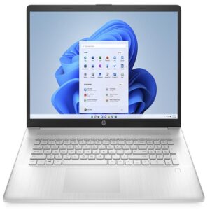 HP 17-CN0117 Celeron® N4120 128GB SSD 4GB 17.3 (1600x900) TOUCHSCREEN WIN11 MOONLIGHT BLUE Backlit Keyboard