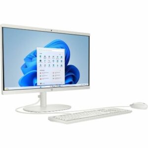 HP 22-DG0023 ALL-IN-ONE Intel® N200 128GB UFS 8GB 21.45  (1920x1080) WIN11 WHITE Keyboard Mouse