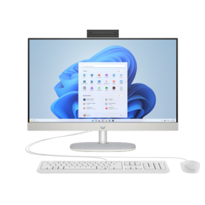 HP 24-CR0014 Core™ i3-N300 512GB SSD 8GB 23.8 (1920x1080) TOUCHSCREEN WIN11 SHELL WHITE Keyboard Mouse