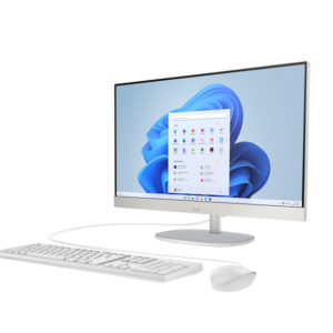HP 24-CR0913W ALL-IN-ONE Core™ i3-N300 256GB SSD 8GB 23.8  (1920x1080) TOUCHSCREEN WIN11 SHELL WHITE Wireless Keyboard & Mouse