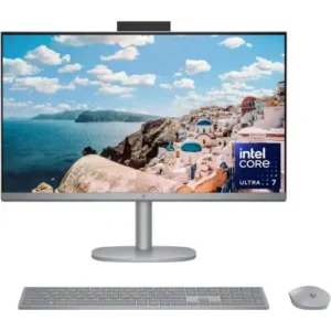 HP 27-CR1029C ALL-IN-ONE Core™ Ultra 7 155U 1TB SSD 16GB 27  (1920x1080) TOUCHSCREEN WIN11 SHELL WHITE Wireless Keyboard Mouse