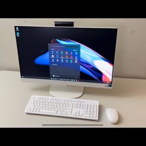 HP 27-CR2057C ALL-IN-ONE Core™ Ultra 7 255U 1TB SSD 32GB 27  (1920x1800) TOUCHSCREEN WIN11 WHITE Keyboard Mouse