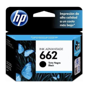 HP 662 Black Ink Cartridge LATIN AMERICA