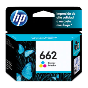 HP 662 Tricolor Ink Cartridge LATIN AMERICA