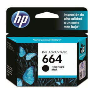HP 664 Black Ink Cartridge LATIN AMERICA
