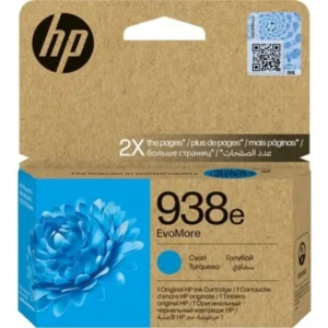 HP 938e EvoMore Cyan Original Ink Cartridge