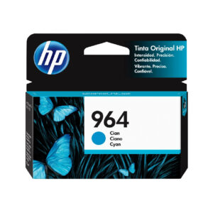 HP 964 Cyan Original Ink Cartridge LATIN AMERICA