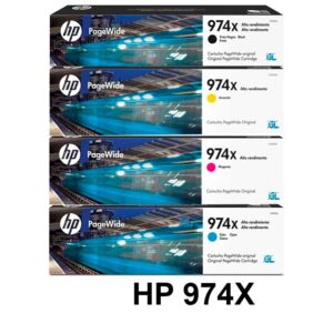 HP 974X Cyan Original Pagewide Cartridge LATIN AMERICA